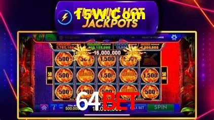 Variedade de jogos na 64BET